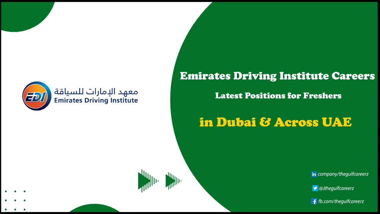 Emirates Driving Institute Careers | Submit Online Job Application Today Emirates Driving Institute Careers