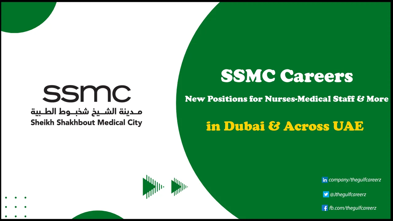 SSMC Careers in Healthcare in Dubai & Across UAE | Apply Online SSMC Careers