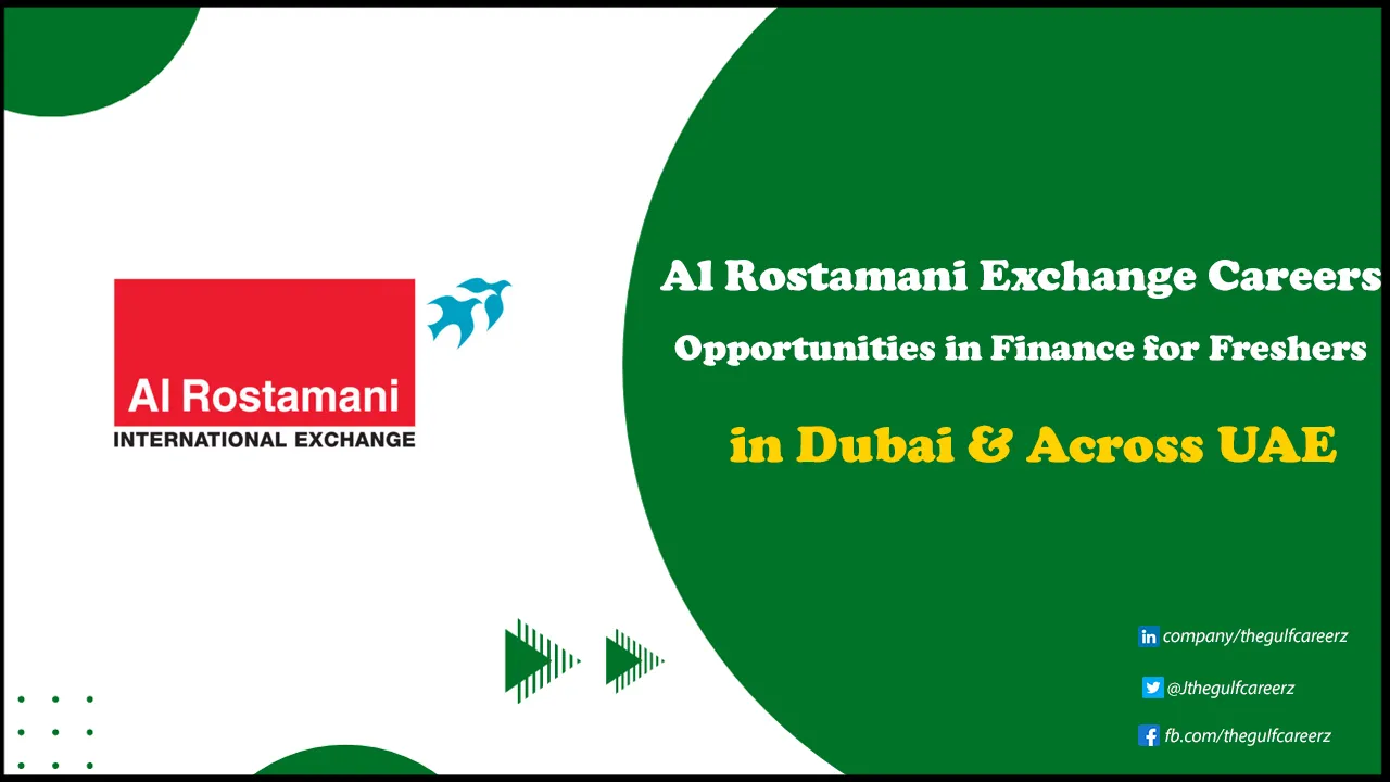 Al Rostamani Exchange Careers