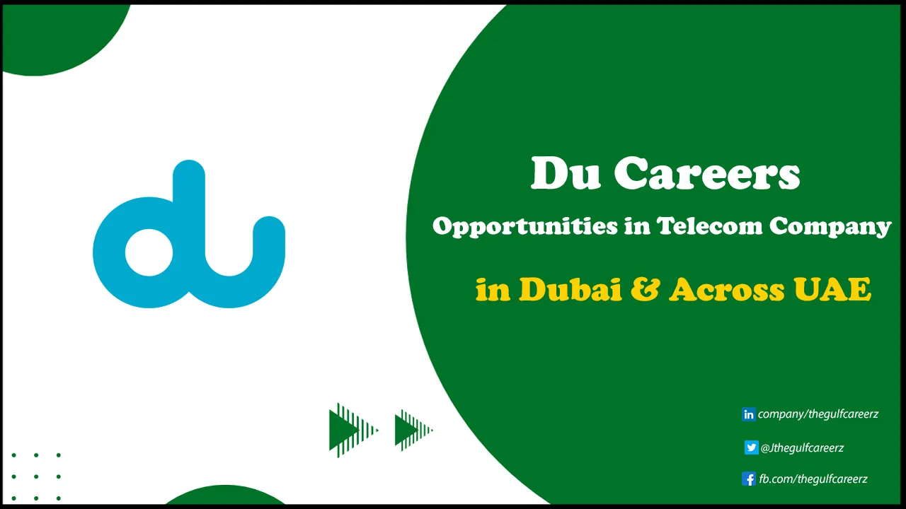 DU Careers | Work from Home Vacancy for Freshers in UAE DU Careers