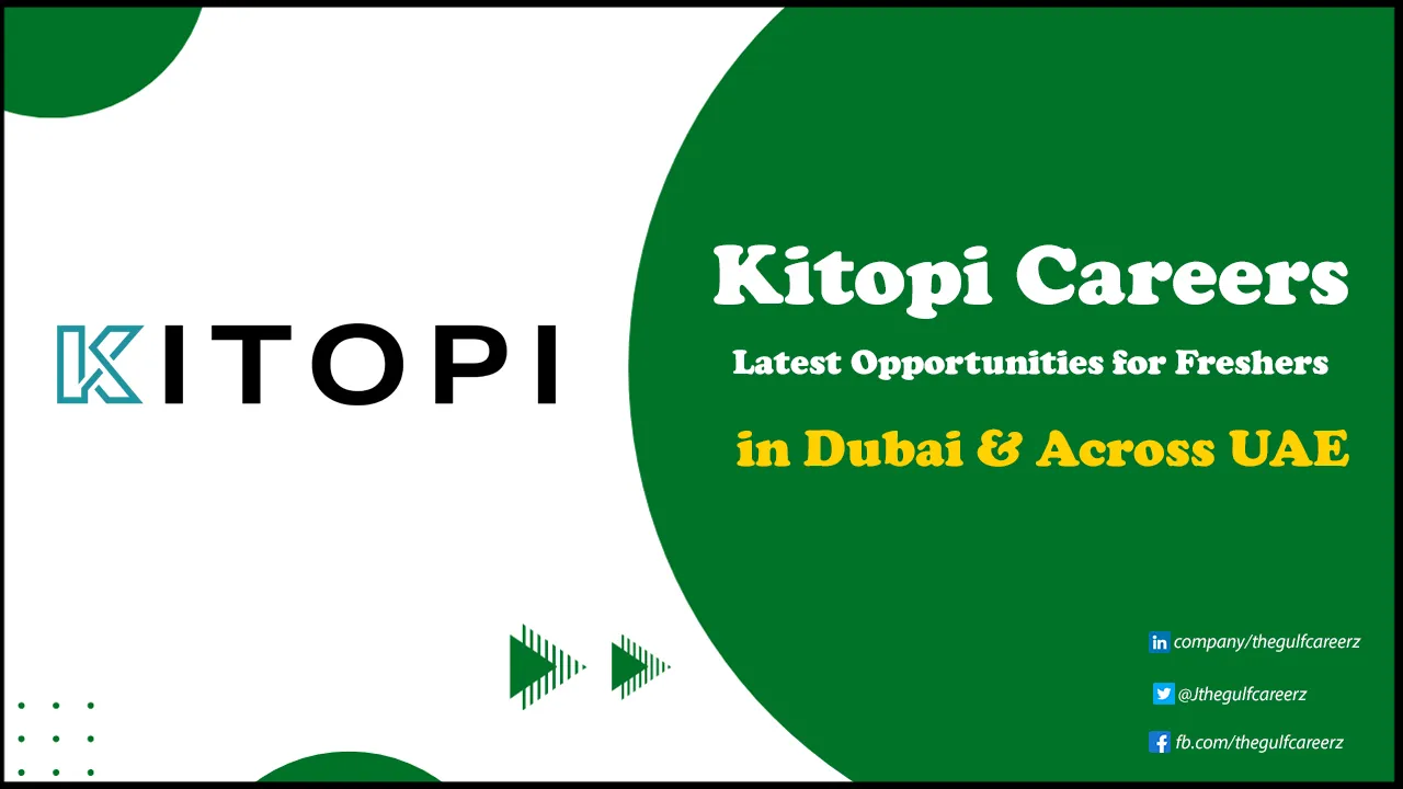 Kitopi Careers for Freshers & Foreigners in Restaurants | Apply Online Kitopi Careers
