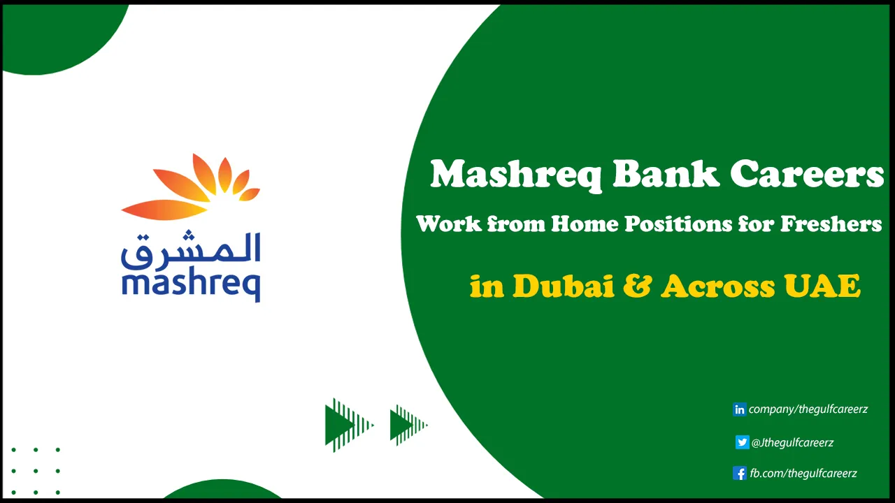 Mashreq Bank Careers