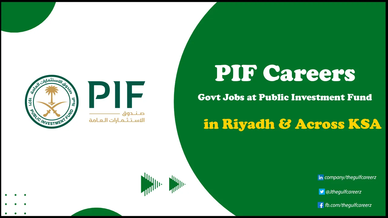 PIF Careers Opportunities for Foreigners in Public Investment Fund PIF Careers