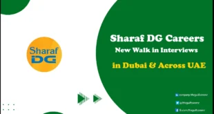Sharaf DG Careers