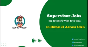 Supervisor Jobs in Dubai