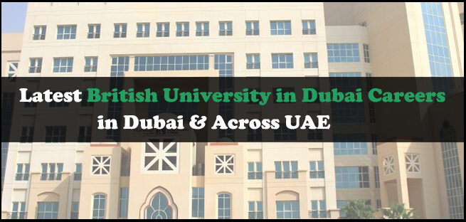 British University in Dubai Careers